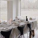 Table cloth 170x250cm chalk Linas